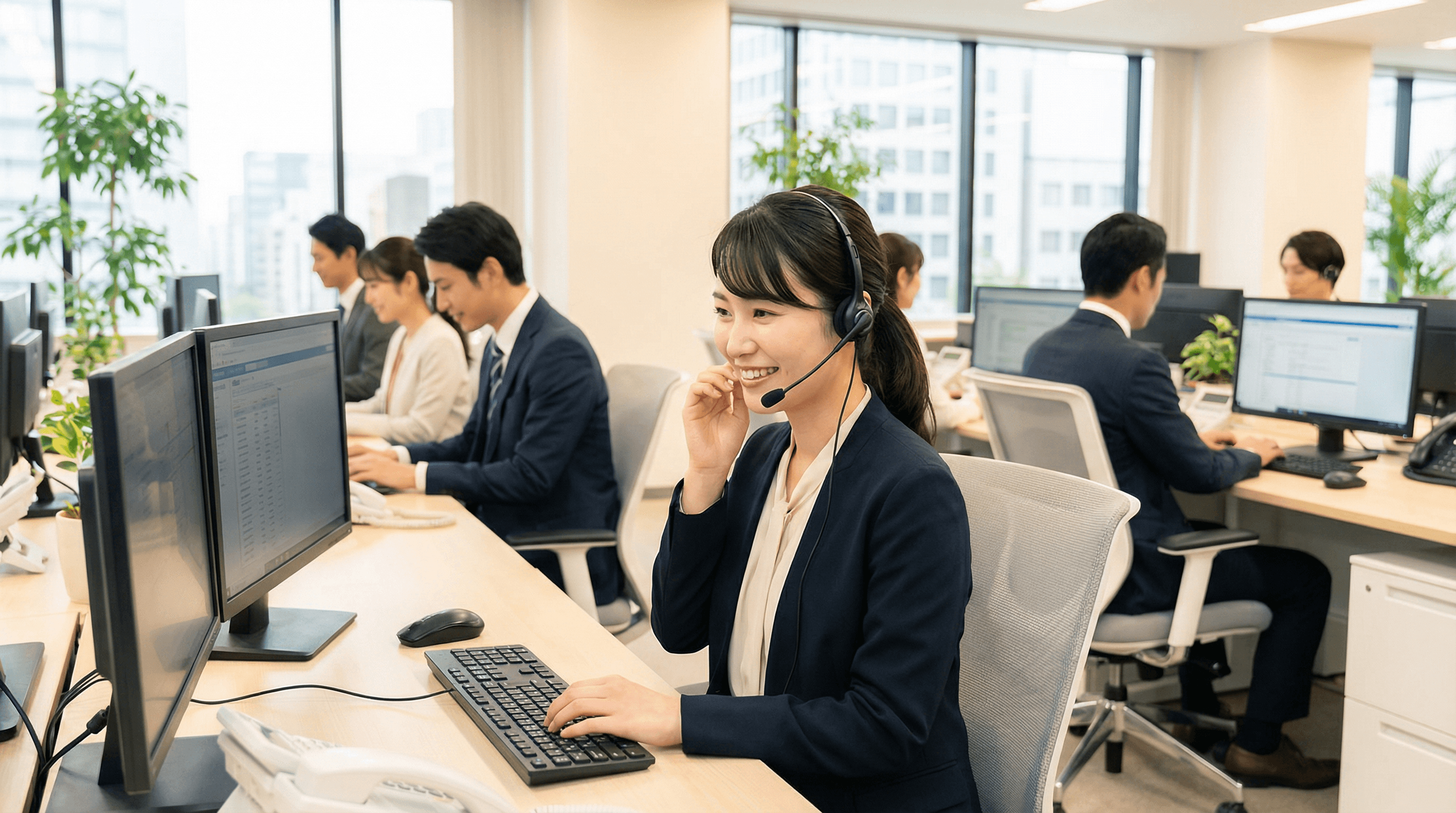 AIチャットボットで問い合わせ対応を効率化